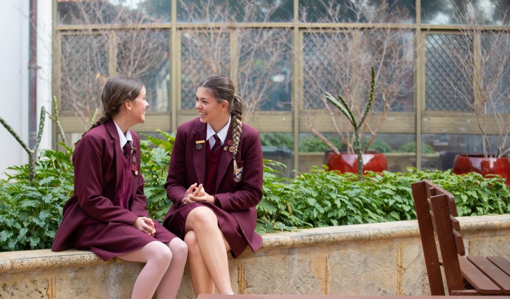 Exterior of St Mary's Anglican Girls School, a modern and safe boarding house for girls to discover their best in an idyllic setting. Boarding School In Perth. 